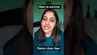 Tips to Survive Demo Class Fear#democlass #democlasstips #teaching #teachingopportunities