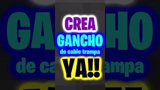 🖖👽Como HACER un GANCHO de CABLE de trampa en Minecraft👽👌 #datwinxd