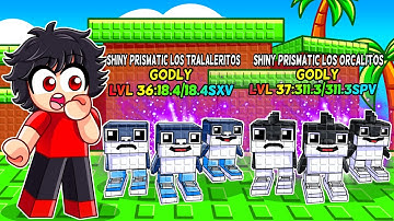 I Unlocked The NEW GODLY BRAINROTS In Roblox Catch And Feed A Brainrot...