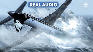 Crashing Inverted Into the Ocean Just After Takeoff - Flying Blind (With Real Audio)
