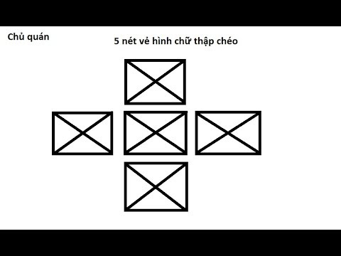 Mẹo hay: Hướng dẫn vẽ chữ thập chéo huyền thoại với 5 nét vẽ - Câu đó hại  não bao nhiêu thế hệ 8x - YouTube