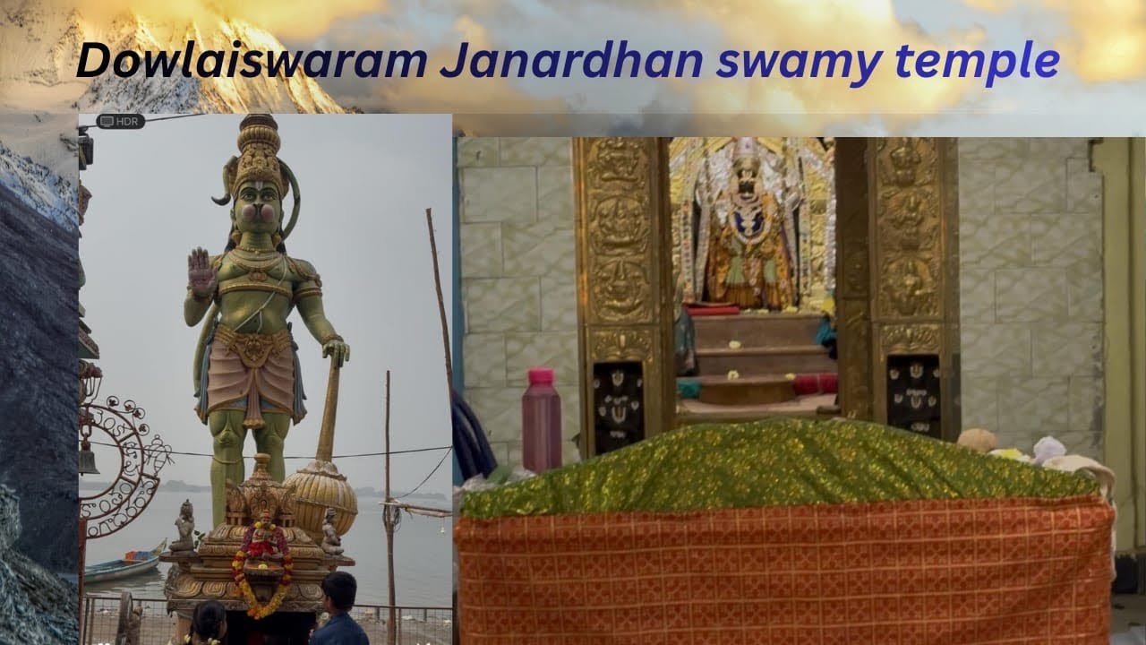 Dowlaiswaram Laxmi janardhana swamy temple 🛕 🥰#devotional #youtubevideos 