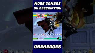 ⚡THOR COMBO FEAT.GHOST RIDER/DOCTOR STRANGE!💀🧙#shorts #umvc3 #ultimatemarvelvscapcom3 #mvc3