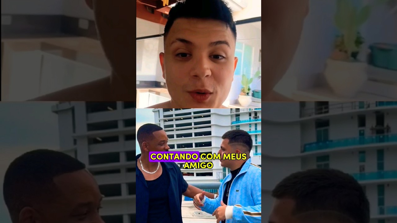 Paulinho o loko e Will Smith Com Parceria? Será que vem Filme novo aí...