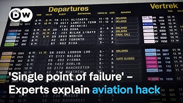 Cyber attacks targeting check-in and baggage systems cause mass chaos at European airports | DW News