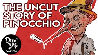 PINOCCHIO: The REAL and CREEPY STORY | Draw My Life
