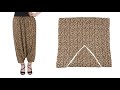 1 Meter Simple Salwar Cutting and Stitching Tutorial - Super Easy Method