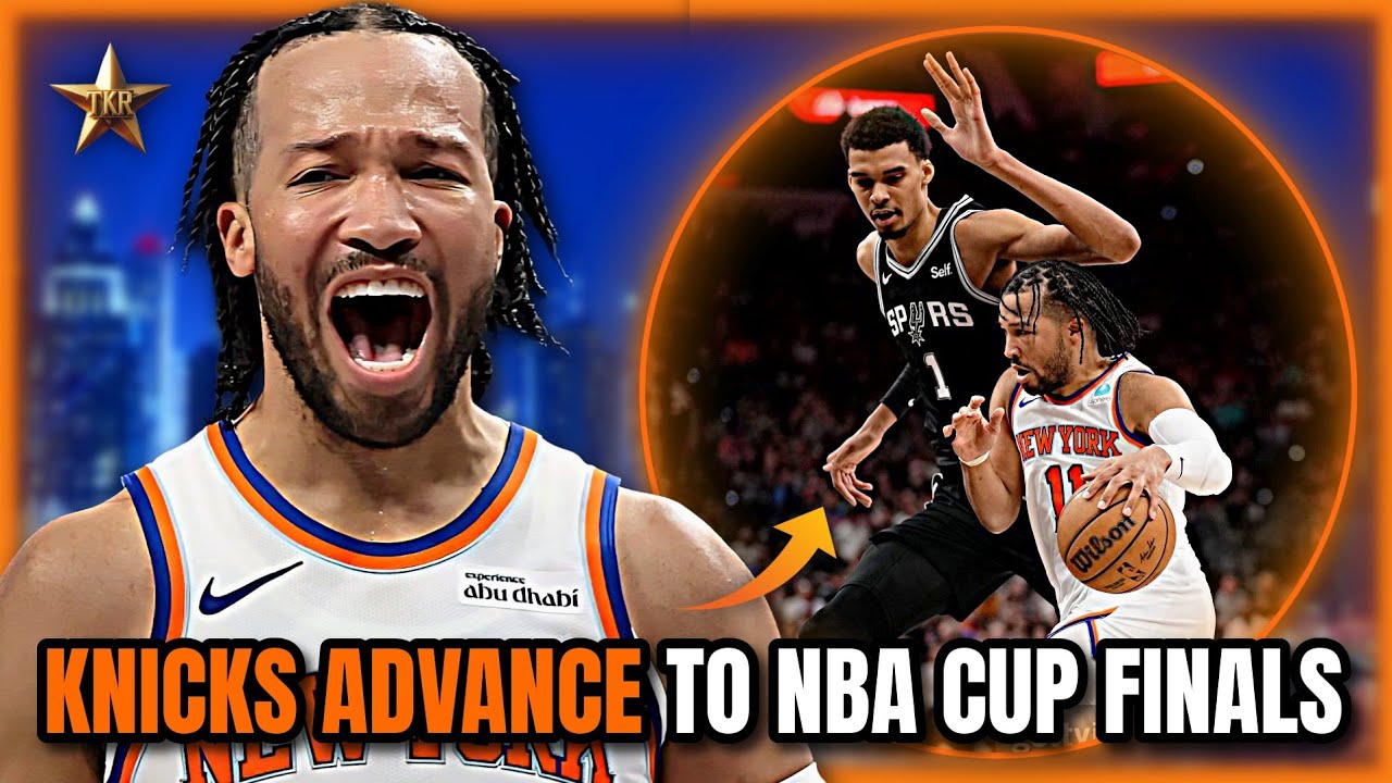 Knicks V Spurs SET For NBA Cup Finals! Brunson HUMBLES Anthony Black... | Knicks News