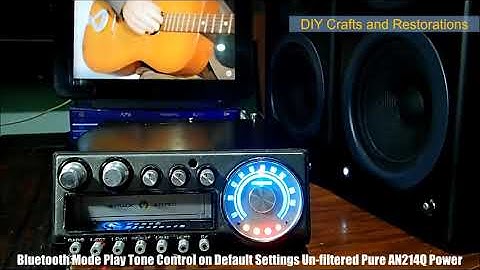 Pioneer TP900 Program Track Selector  Lights VU Meter Modifications Playing on Bluetooth Mode Play