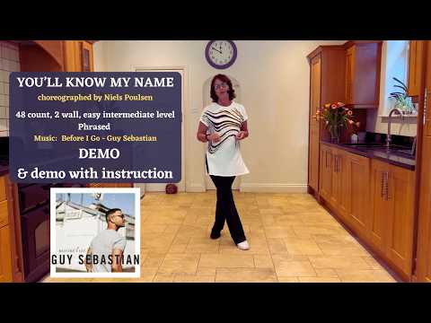 You'll Know My Name line dance demo