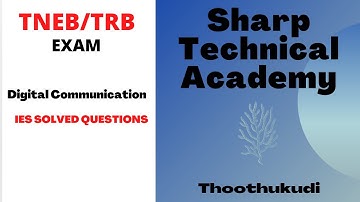 Digital Communication objectives IES// USEFUL for TRB ||TNEB AE exams preparation in Tamil