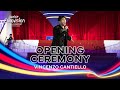 Vincenzo cantiello  tu primo grande amore  junior eurovision 2022 opening ceremony