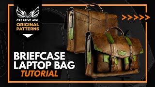 How to make leather briefcase