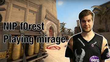 NIP f0rest playing de_mirage on bootcamp before ESL 2015 (twitch stream)