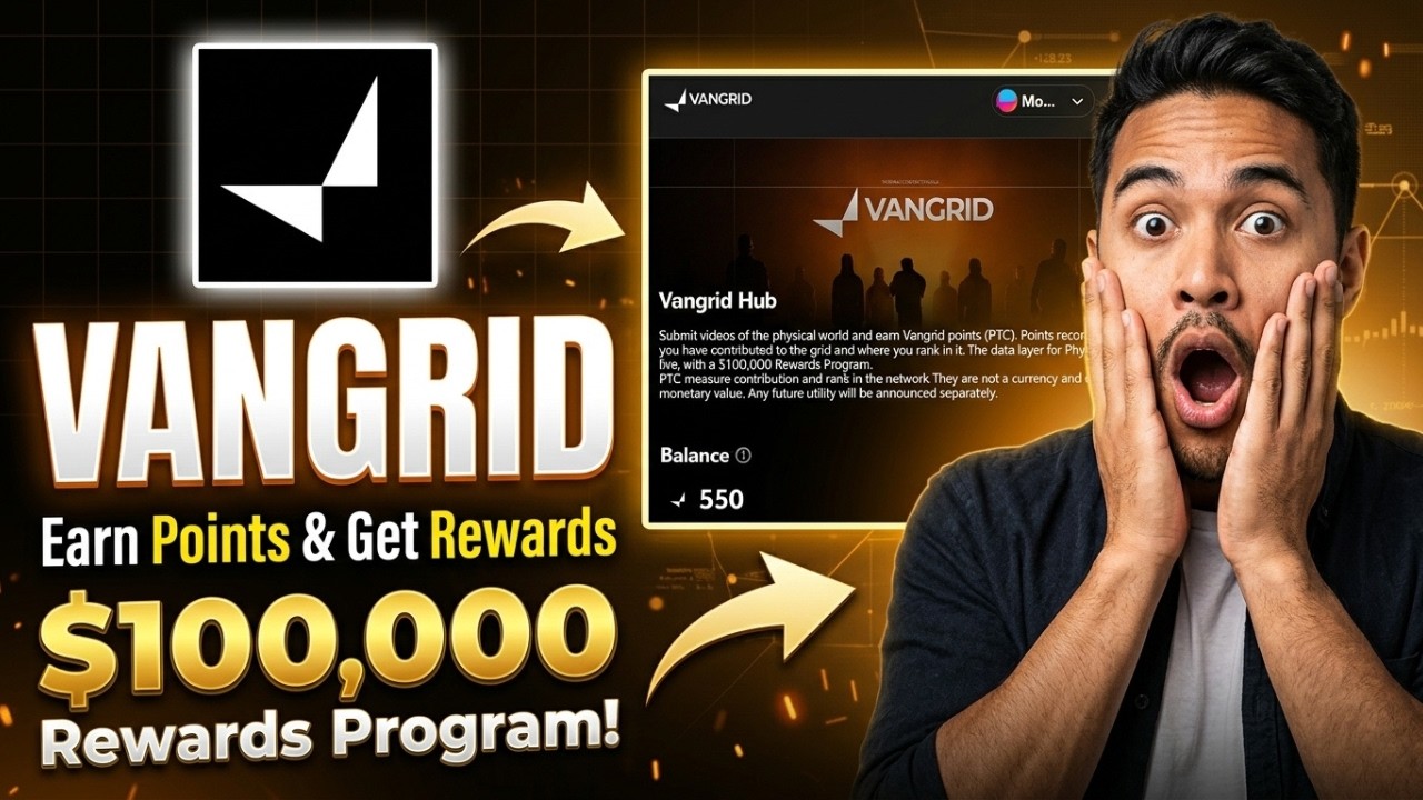Vangrid Airdrop Guide | Earn Points & Get Rewards | New Airdrop