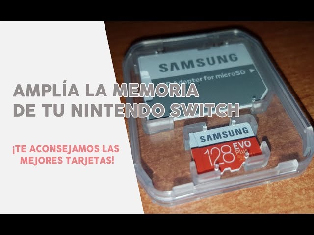 Unboxing e instalación SAMSUNG EVO Plus 128 GB - Nintendo Switch