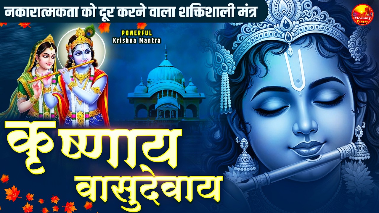 Krishnay Vasudevay Harye Parmatmane 108 Times | कृष्णाय वासुदेवाय | Krishna Mantra 108 Times