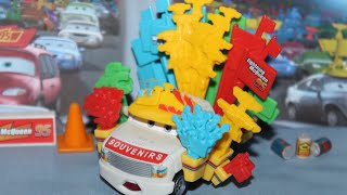 Mattel Disney Cars Brian Park Motors cancelled Thailand Variant Deluxe Piston Cup Vendor