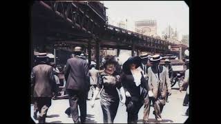 #Upscale #old #NYC [4k, 60 fps] A Trip Through New York City in 1911