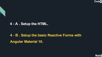 [ HINDI ] 4- Part2 - Basic Reactive Forms with Custom Validation