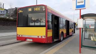 Solaris Urbino 12 III #1401 [🚍 ➡️ 110 - MZA Warszawa - Przejazd]