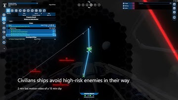 Kuda AI mod v7.1.11 - Civilian ships avoid high-risk enemies