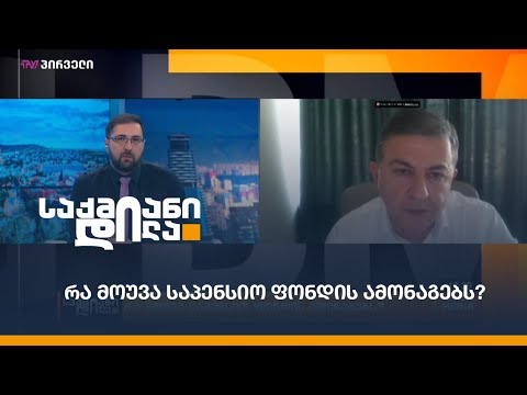 რა მოუვა საპენსიო ფონდის ამონაგებს?