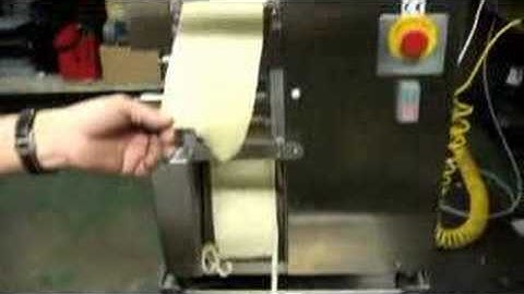 Automatic Ravioli Maker and Extruder Video