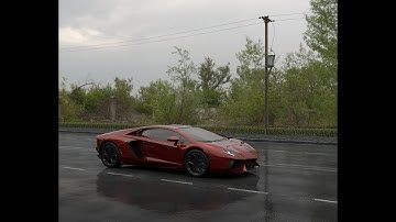 Wet Road in V-Ray Next for SketchUp
