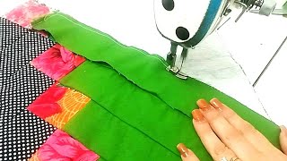 🍁Greative and easy sewing🍀sewing project with a beautiful and easy pattern  for beginners