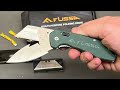 FLISSA - 3-in-1 Replaceable Blade Folding With G10 Handle & 16 Blades (Utility, Skinning, Knife)
