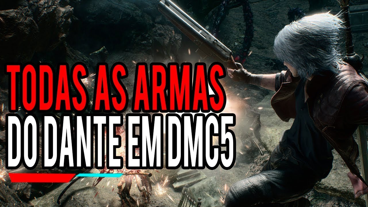 Capcom mostra as armas de Dante em Devil May Cry 5