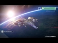 Destiny  main menu orbiting earth 1 hour