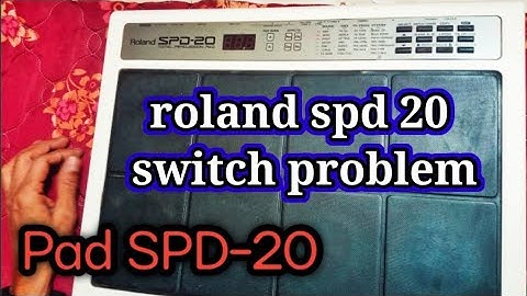 ROLAND SPD 20 SWITCH PROBLEM Repair !! 🤟 / SPD-20 !! Roland Pad !! SK Radio Kalandri