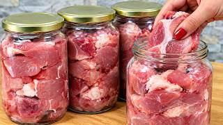 I Don’t Freeze Meat Anymore — I Preserve It in Jars and It Lasts for Years