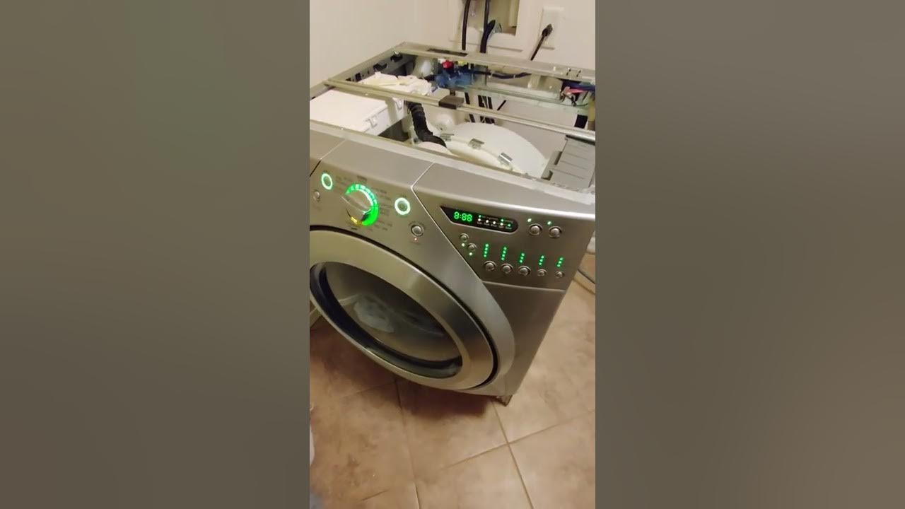 Whirlpool Washer WFW9950WL00 Getting too Diagnostic Mode YouTube