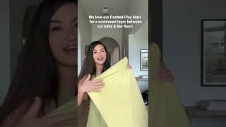 Have you heard of Toki Mats? It’s a cushion pad to make playtime safe for kids! #newmom #tokimat