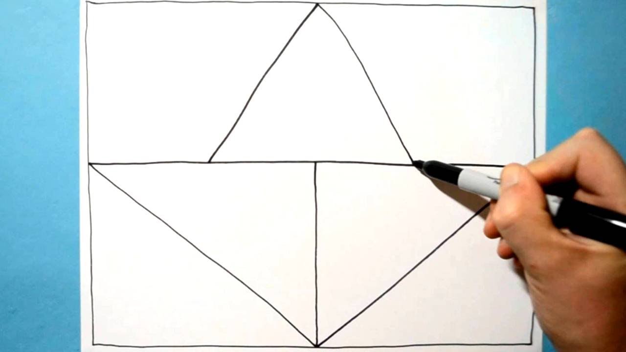 3D Line Illusion Pattern / Satisfying Drawing / Daily Art Therapy / Day 093