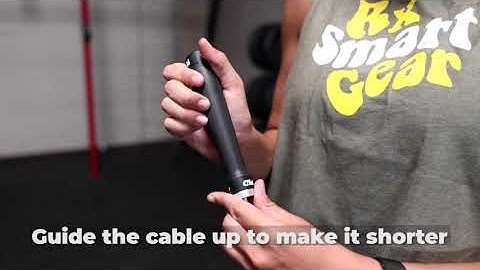 HOW TO ADJUST THE RAPID FIT ROPE | Rx Smart Gear