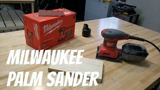 Milwaukee 1/4 Sheet Orbital Palm Sander 