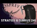 OSPREY STRATOS 24 REVIEW / OSPREY SIRRUS 24 REVIEW: Osprey Otratos 24 Men&#39;s Hiking Backpack