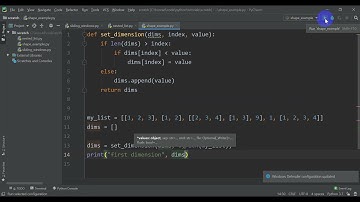 Find the Shape of a Nested List or Tuple in Python