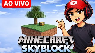 Entrei no nether e quase perdi o mundo, Minecraft skyblock EP:3