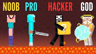 NOOB vs PRO vs HACKER vs GOD 4: Lucky Block