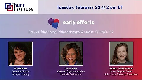 Early Efforts: Early Childhood Philanthropy Amidst...