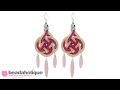 How to Make Chandelier Earrings with Chinese Knotting Cord