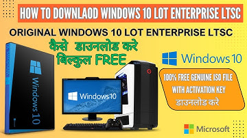 How To Download Windows 10 Lot Enterprise LTSC - TechZon