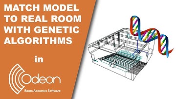 Matching materials to real room response with algorithms in ODEON Room Acoustics Software