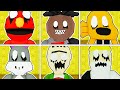 ROBLOX *NEW* ESCAPE BACKROOMS MORPHS! (ALL NEW MORPHS UNLOCKED!)