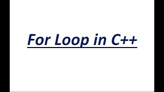 Lecture #13 | For Loop | Working For Loop | How to use for Loop in C++| Examples for Loop in Dev C++ Net Worth